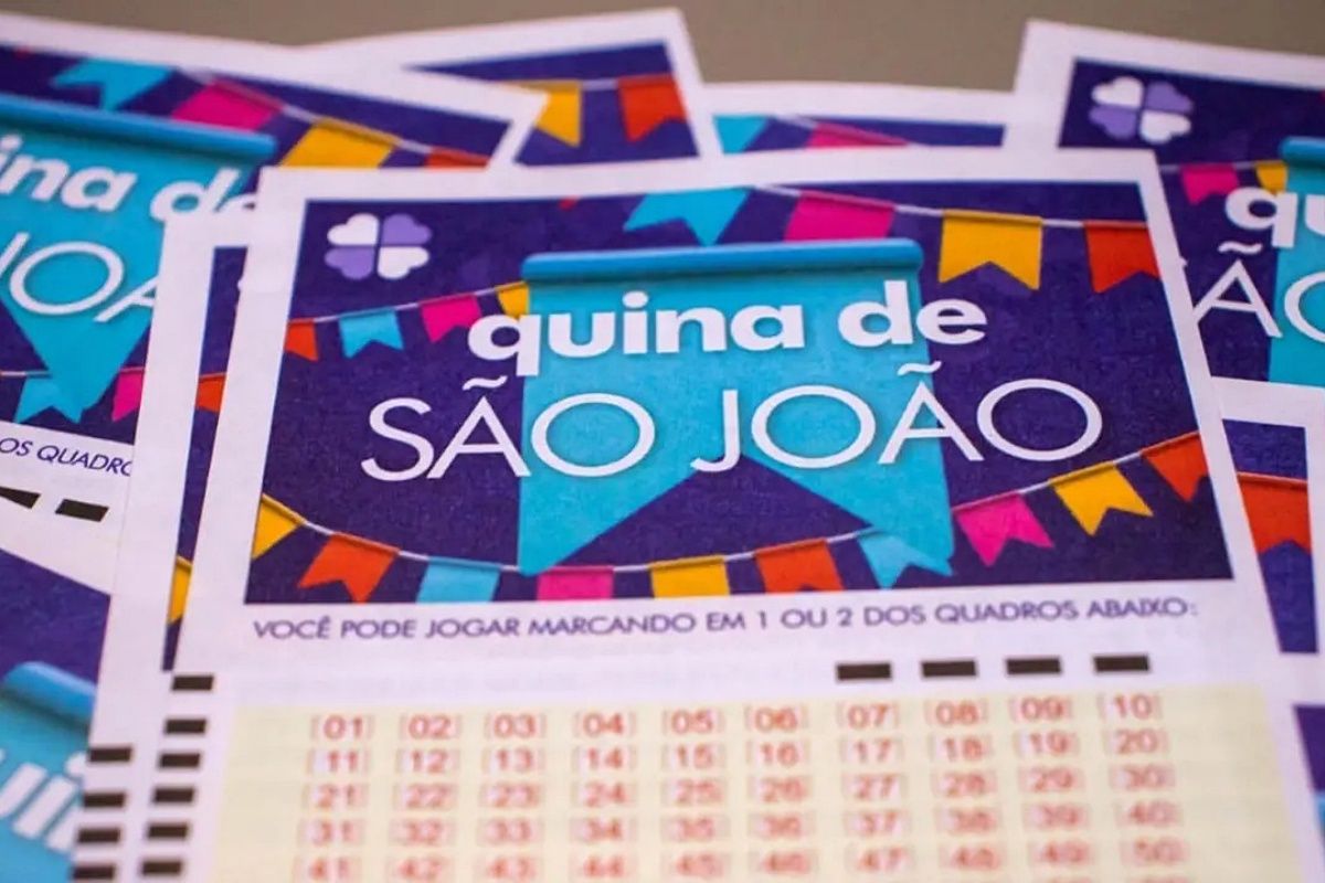 Quina de S&atilde;o Jo&atilde;o tem nove acertadores; veja dezenas e premia&ccedil;&atilde;o. Foto: Reprodu&ccedil;&atilde;o/ND Mais