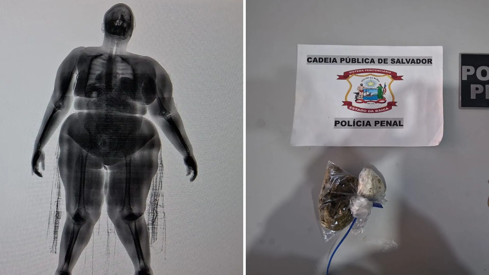 Mulheres são presas com drogas nas partes íntimas em cadeia de Salvador