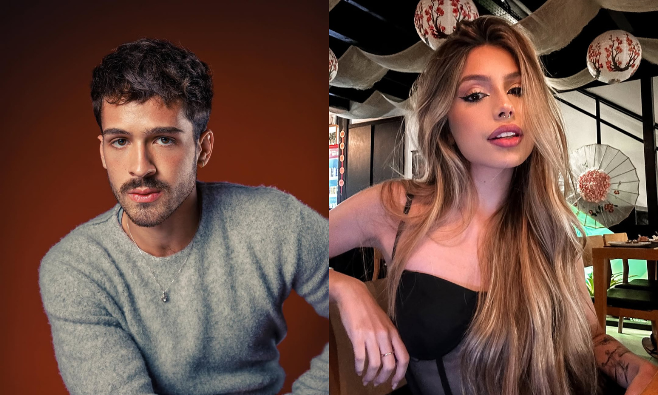 João Guilherme dá em cima de influenciador comprometida.Foto: redes sociais | @joaoguilherme | @amandalenc 