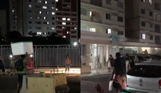 Existe amor em Salvador: depois de ser ameaçado, vendedor de sopa é acolhido por moradores de condomínio