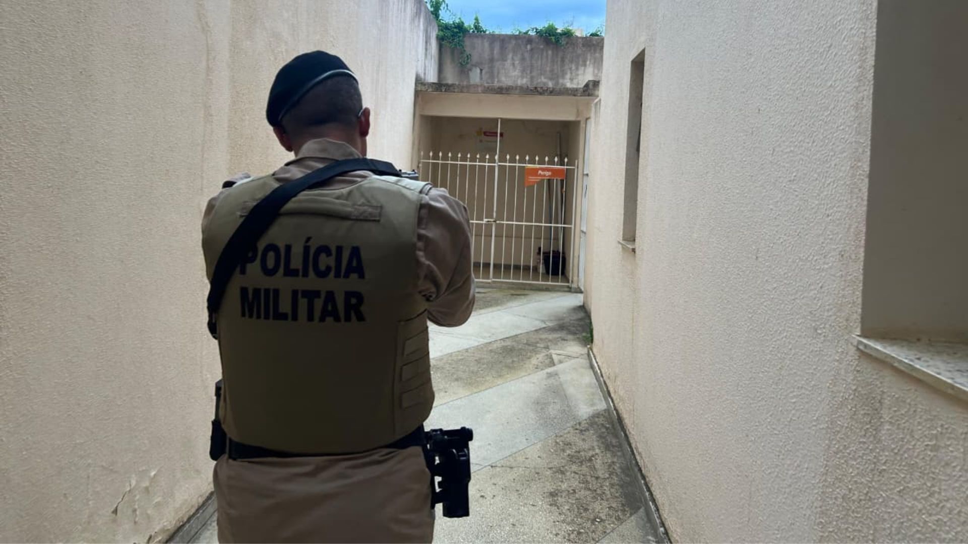 Policial militar suspeito de homicídio é preso. Foto: Flávia Vieira/ Ascom SSP