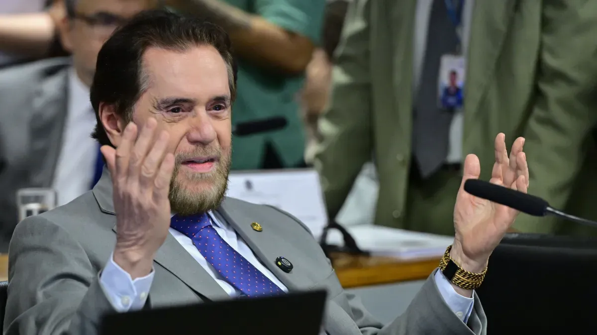 Senador Plínio Valério (PSDB-AM) afirma que ministra Marina Silva não merece respeito e nega pedido de desculpas. Foto: Geraldo Magela/Agência Senado