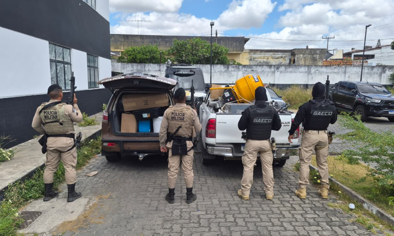 Chefe de fac&ccedil;&atilde;o &eacute; preso e laborat&oacute;rio de anfetaminas &eacute; desmantelado na Bahia. Foto: Divulga&ccedil;&atilde;o