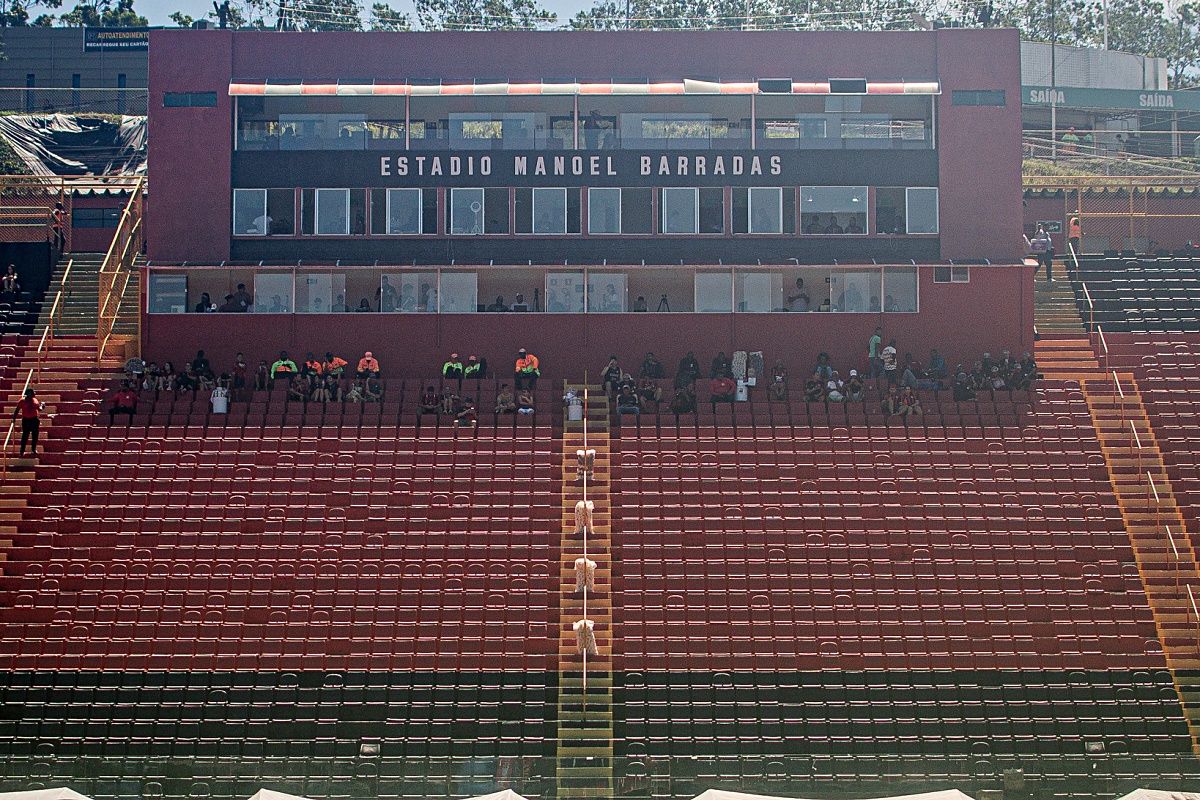 Barrad&atilde;o ser&aacute; palco de Vit&oacute;ria x Remo. Foto: Victor Ferreira/EC Vit&oacute;ria