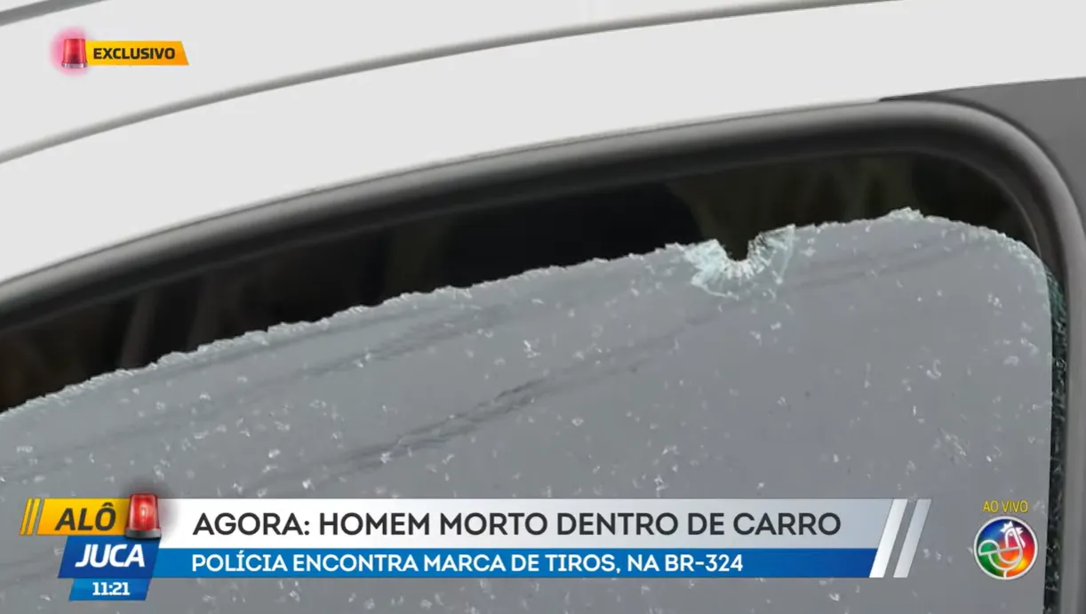 Policial aposentado é encontrado morto em carro na BR-324, em Salvador