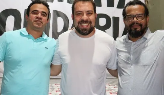 Kleber Rosa e Boulos participam de inauguração da primeira "Cozinha Solidária" da Bahia na Casa Oxumarê nesta terça