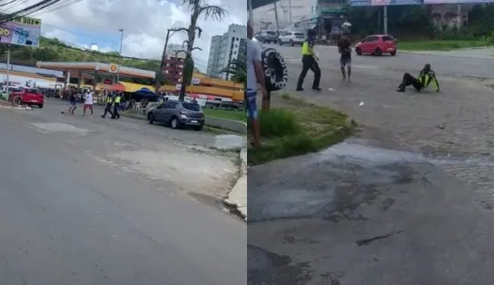 UFC! O dia em que agentes da Transalvador "saíram na mão" com um motorista "estressado"; veja vídeo 