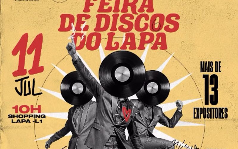 Agenda de Salvador traz A Feira de Discos do Lapa que re&uacute;ne colecionadores, raridades em vinil, gastronomia e atra&ccedil;&otilde;es culturais neste s&aacute;bado (11)/Foto: Divulga&ccedil;&atilde;o&nbsp;