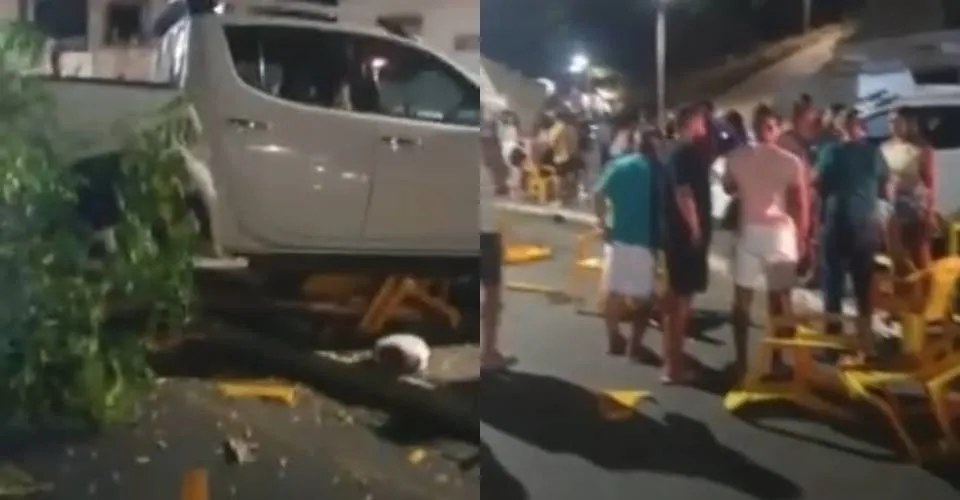 Idoso de 73 anos perde controle de caminhonete e atropela 2 pessoas em Jequié