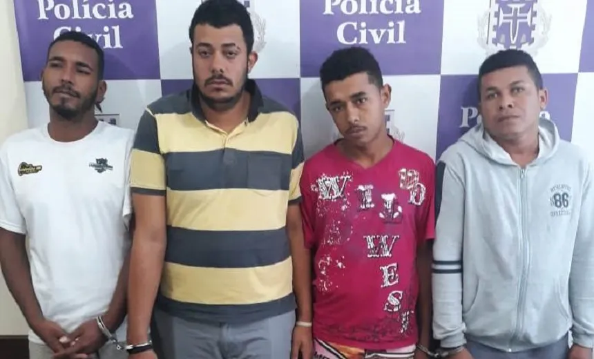 Quatro pessoas são presas durante operação em distrito de Jacobina