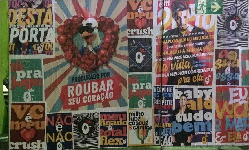 Arraiá do Galinho prepara espaço para foliões mandarem mensagem para o ‘crush’; veja