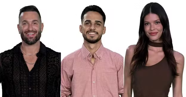 Novo paredão é formado no BBB 25. Foto: Globo