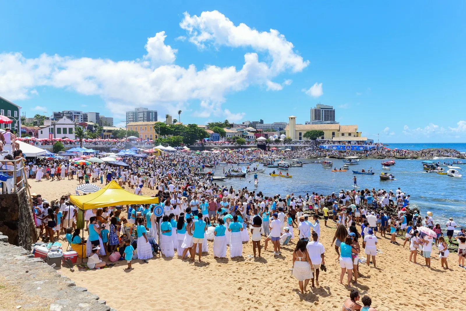 Neste ano, a maior temperatura registrada em Salvador ocorreu no dia 4 de janeiro.