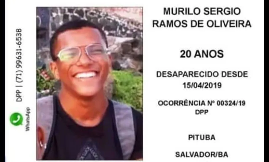 Jovem desaparece após sair do trabalho no bairro da Pituba
