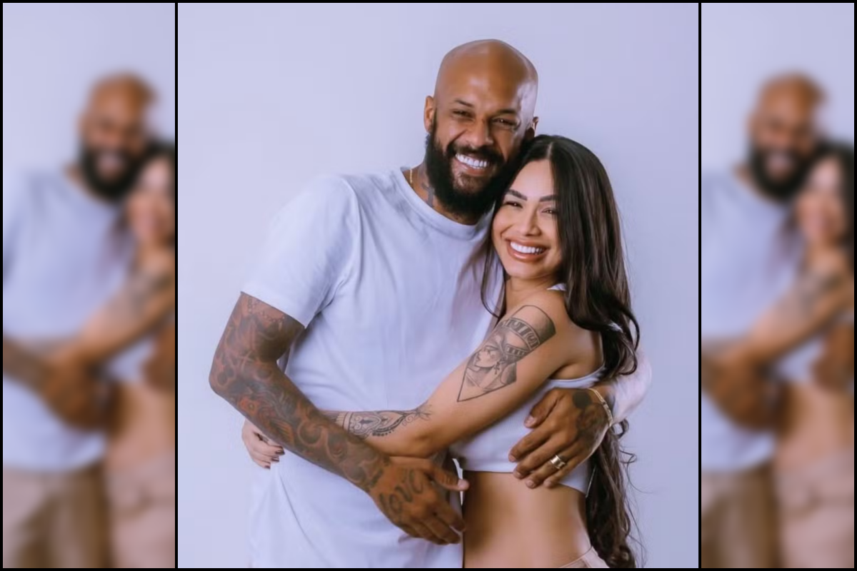 A esposa do ex-jogador do Bahia, Bruno Silva, denuncia agressões, infidelidades e até amputação de orgão genital. Foto: Redes Sociais