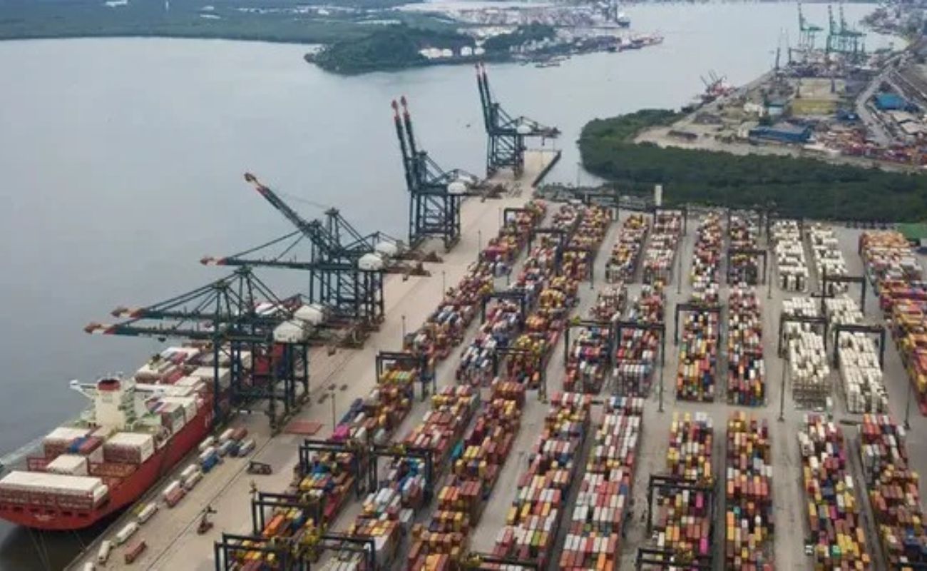 Imagem ilustrativa do Porto de Santos | Divulgação