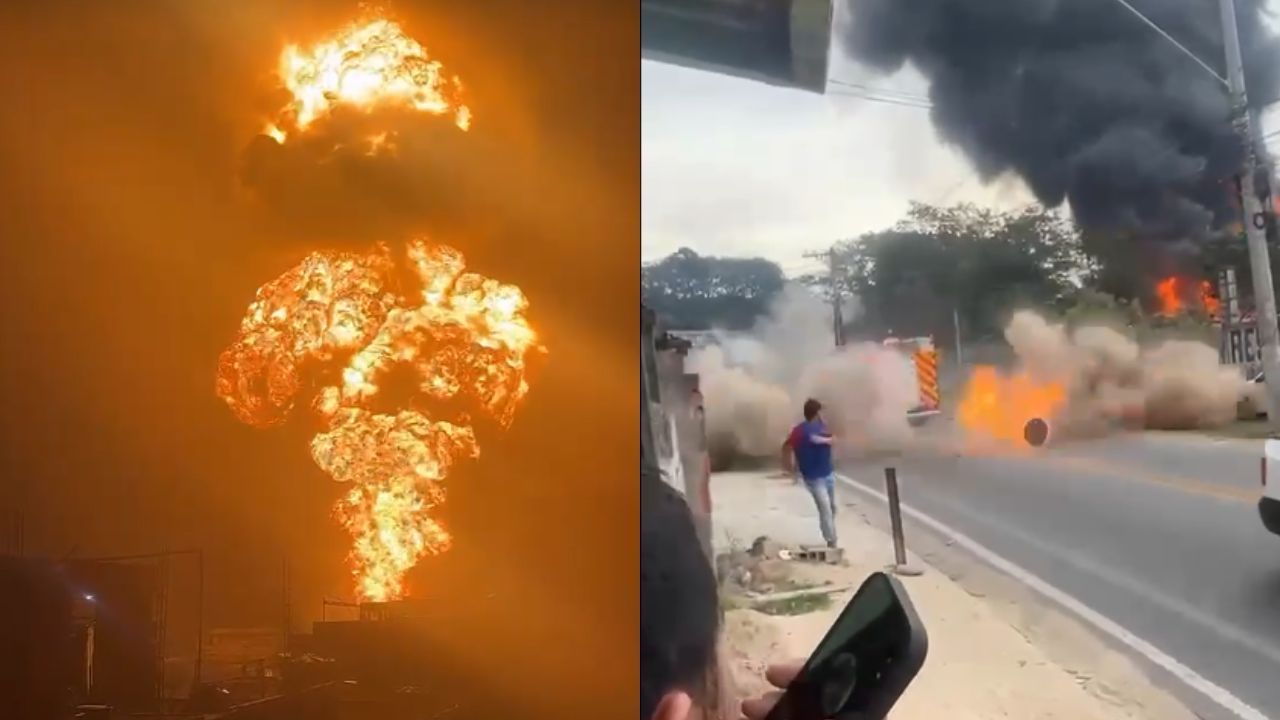 Inc&ecirc;ndio em f&aacute;brica qu&iacute;mica entra no segundo dia e provoca novas explos&otilde;es