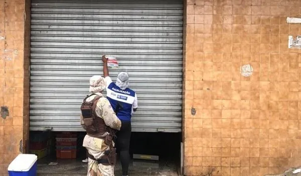 Prefeitura de Salvador interdita 593 estabelecimentos em primeiro dia de restrição comercial na capital baiana