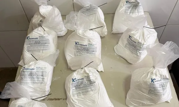 Cocaína. Foto: Divulgação | SSP-BA