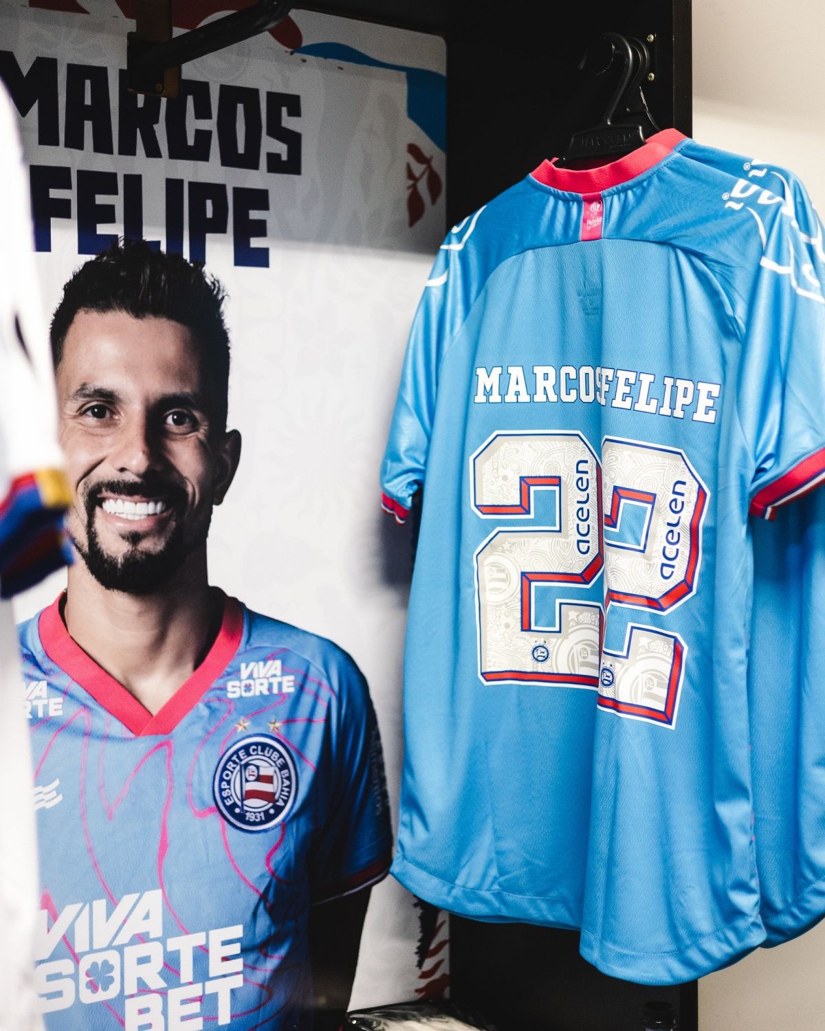 Marcos Felipe, de 29 anos, será emprestado por um ano ao Eyüpspor, da Turquia.Foto: EC Bahia