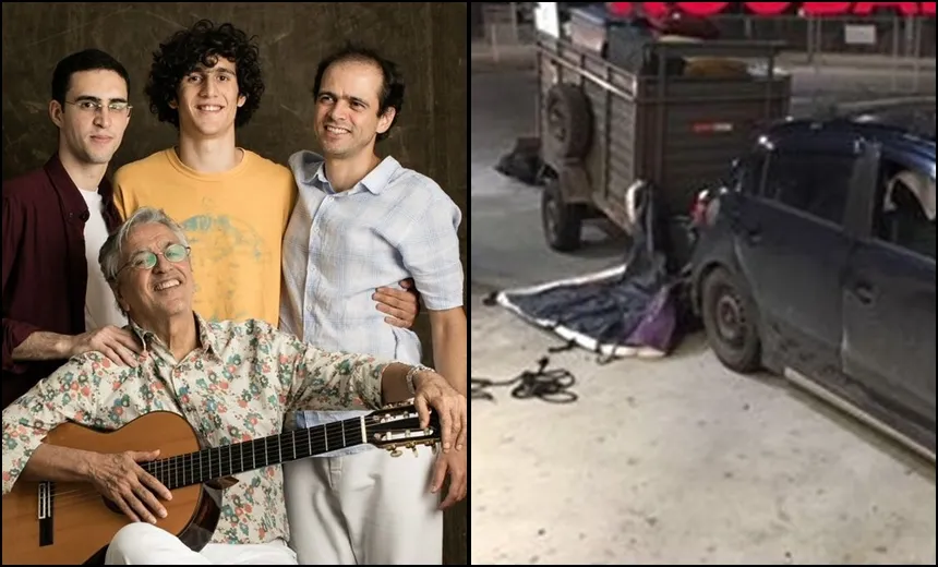 Caetano Veloso tem equipamentos de shows roubados na estrada próximo à Itacaré