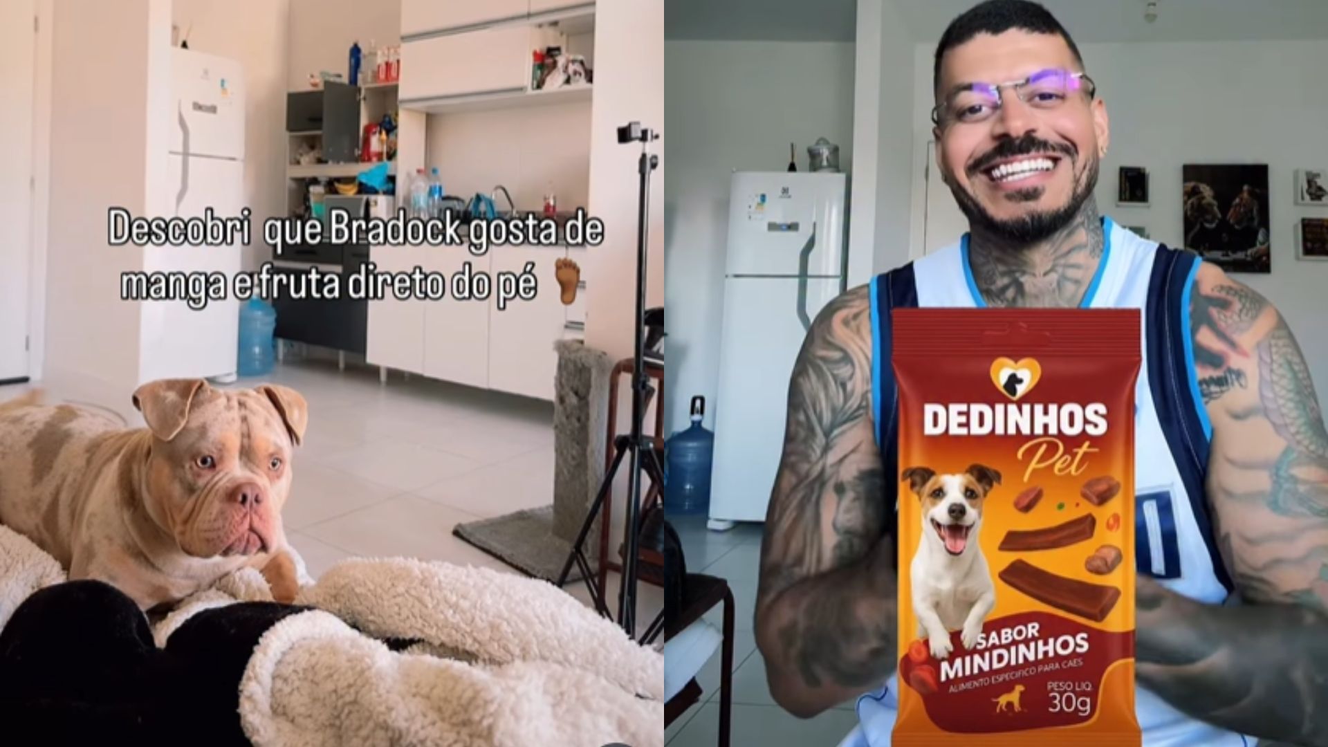 Influenciador brincou com a situação após perder o dedo