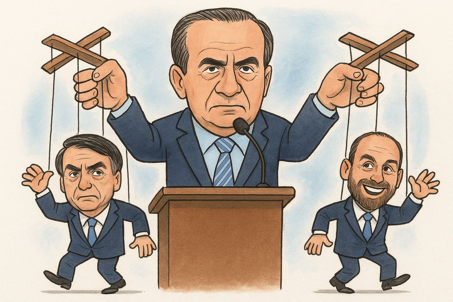 Malafaia Marionetes Bolsonaros Prompt Matheus C Arvalho