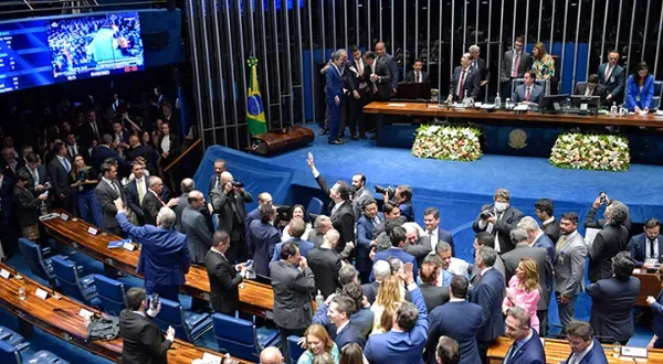 Senado aprova cadastro nacional de condenados por viol&ecirc;ncia contra a mulher.| Foto: Ag&ecirc;ncia Senado