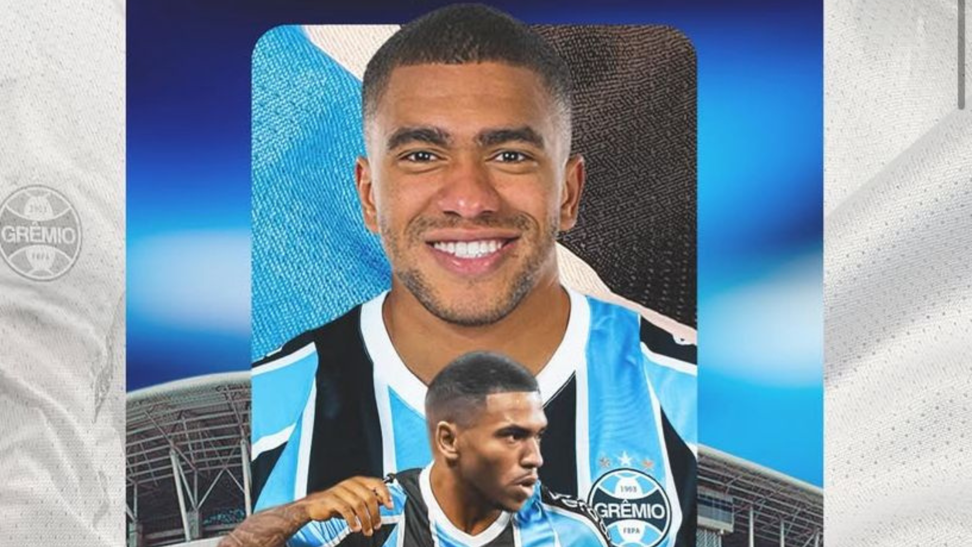  O jogador deixou o Leão após um impasse relacionado à sua transferência para a equipe gaúcha. Foto: Divulgação| Grêmio