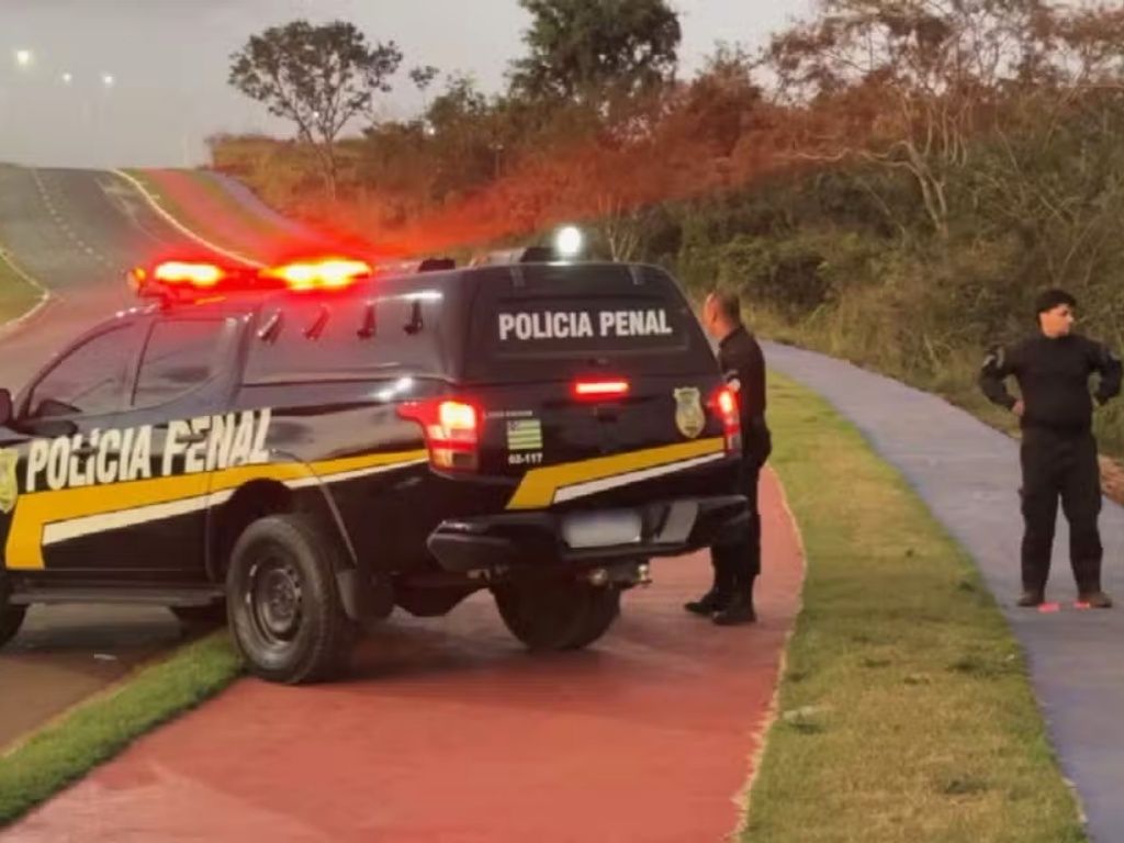 O preso que fugiu da audiência de custódia foi preso novamente. Foto: Reprodução/TV Anhanguera