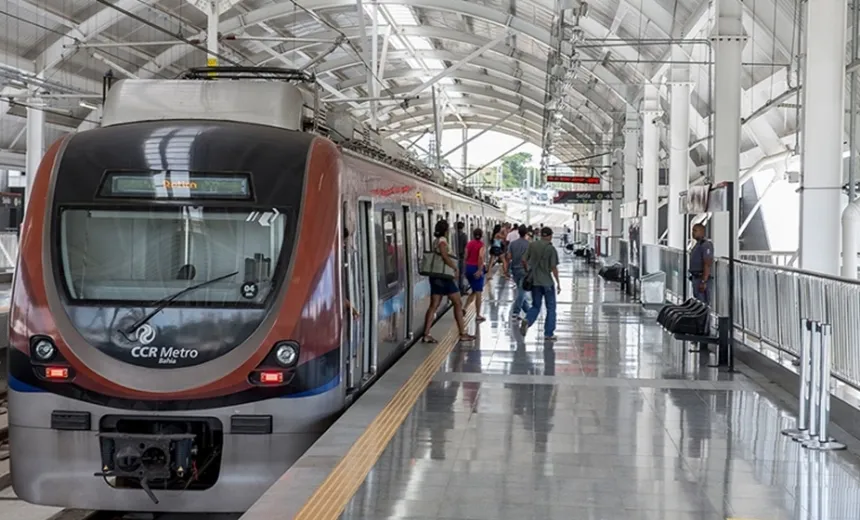 Para jogo do Bahia nesta quarta, CCR Metrô Bahia reforça operação e segurança; saiba mais 