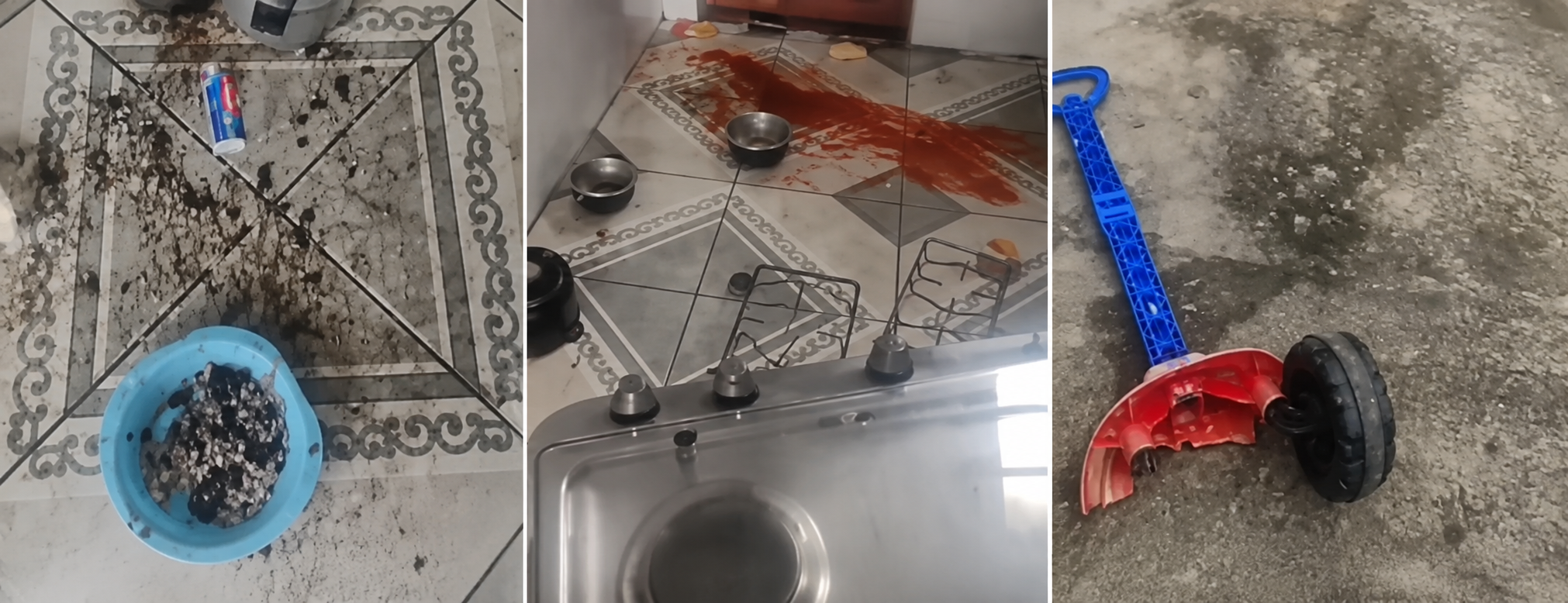 Crian&ccedil;as Sozinhas E Machucadas Dentro De Casa Na Bahia