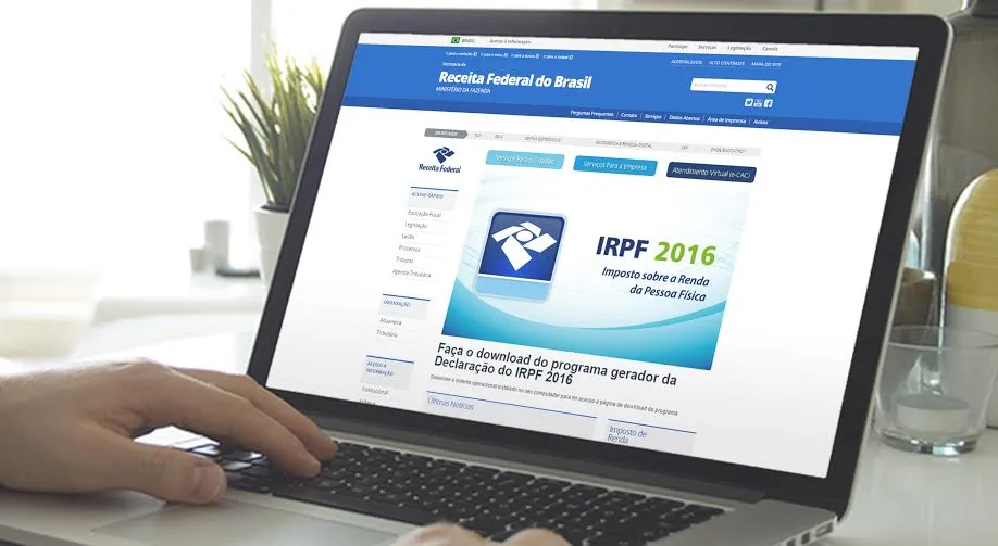 MORDIDA DO LEÃO: Receita Federal libera programa gerador do Imposto de Renda na internet