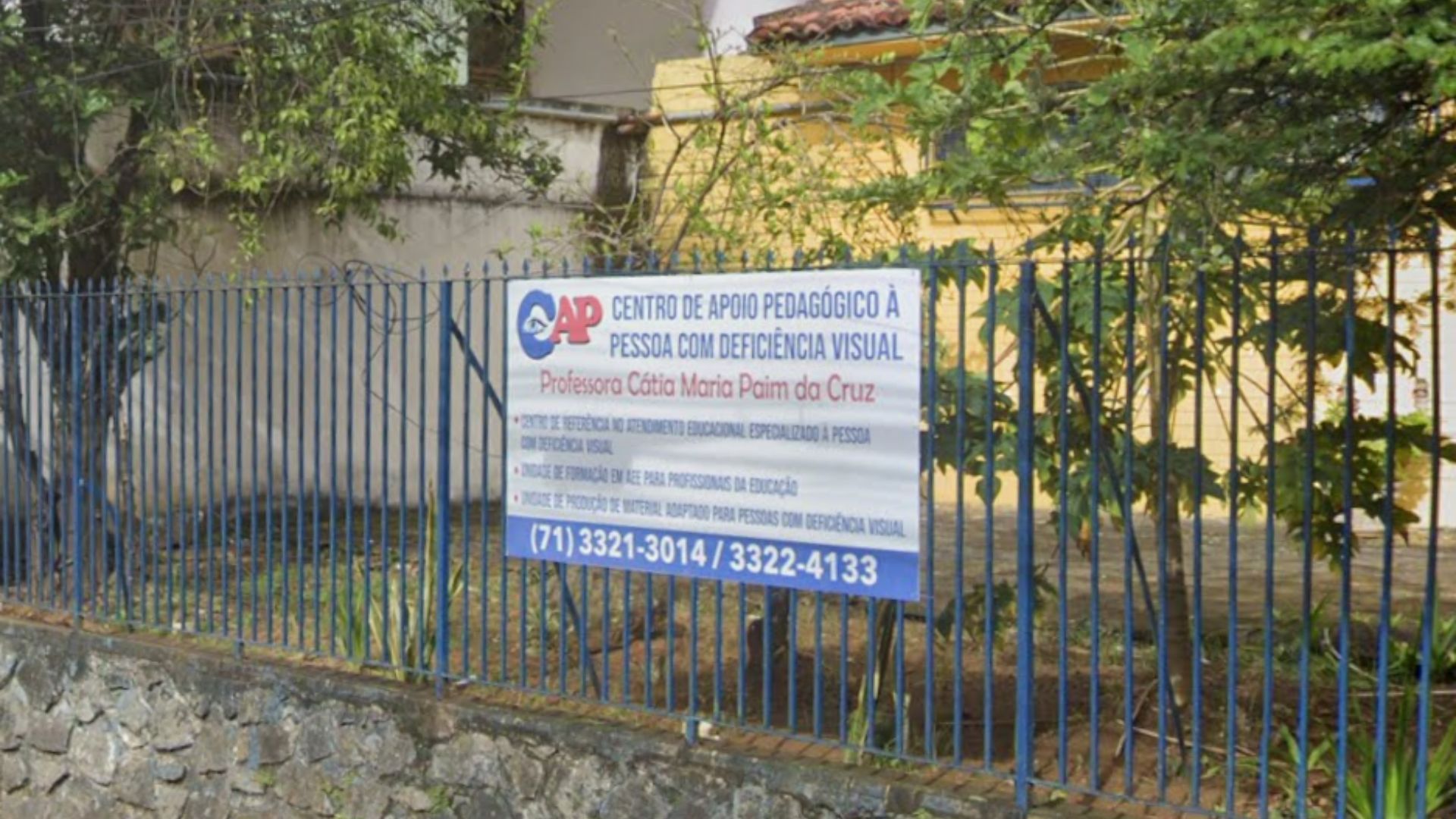 Transporte intermunicipal para pessoas com defici&ecirc;ncia visual em Dias d&rsquo;&Aacute;vila. Foto: Google Street View