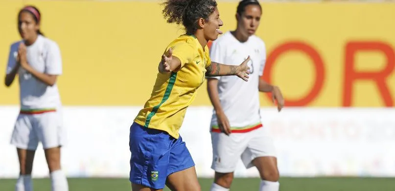 Seleção feminina de futebol está na final dos Jogos Pan-Americanos