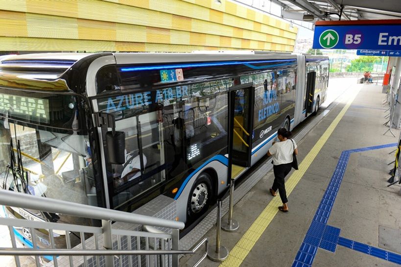 Salvador Testa Novos Ônibus Elétricos Em Linhas Regulares