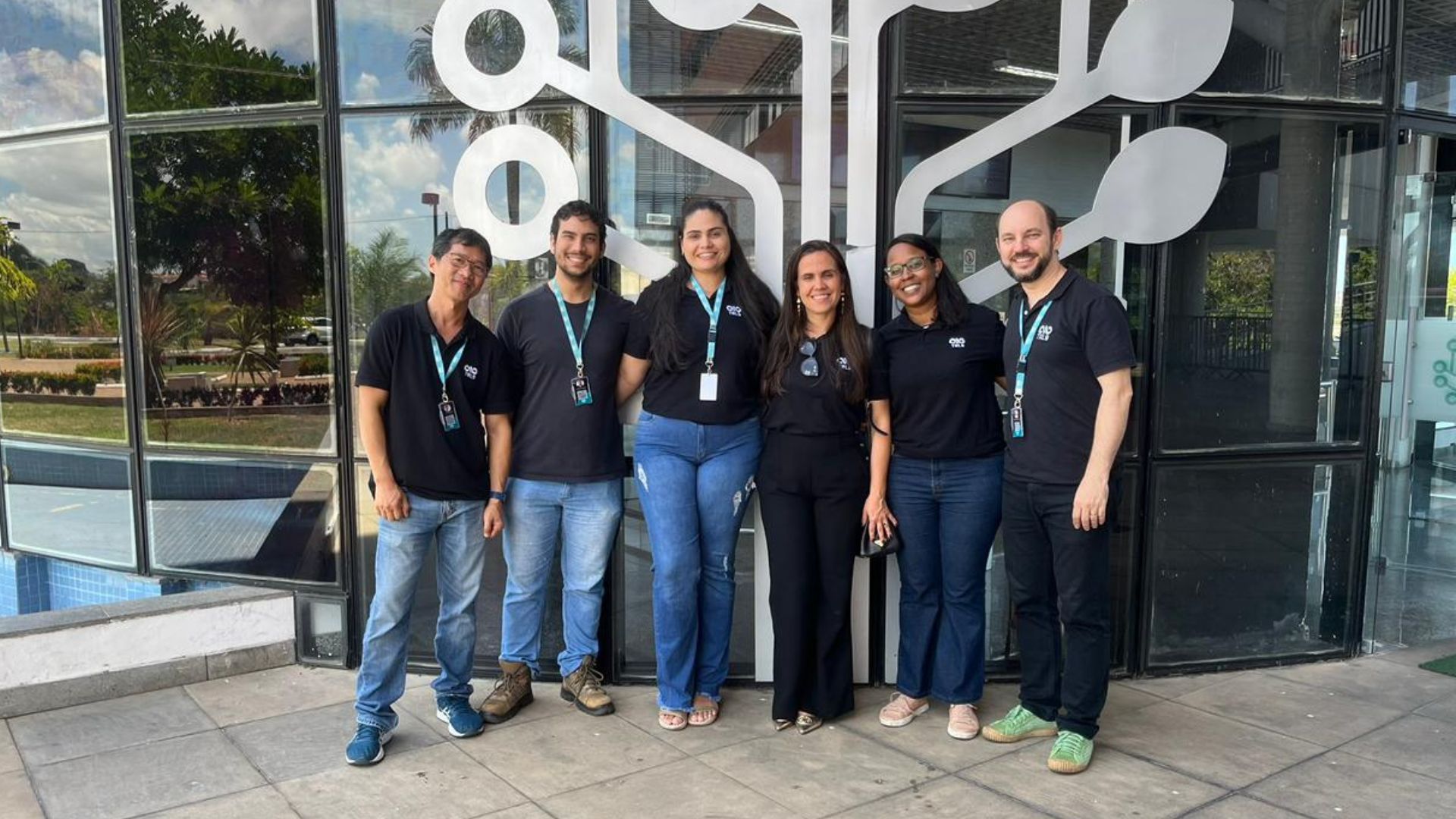 Equipe da TRL9.tech, startup da Bahia que desenvolve materiais sustentáveis para substituição na indústria. Foto: Divulgação / TRL9.tech