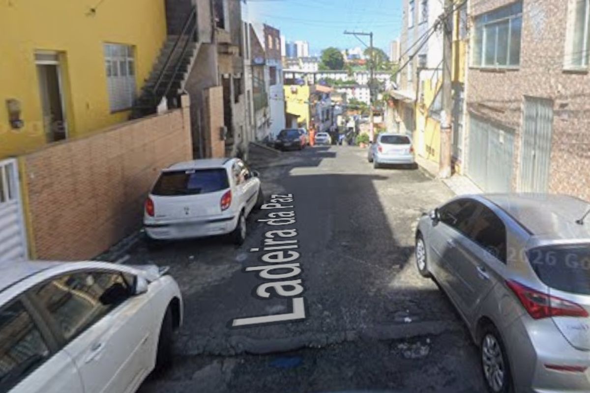 Adolescente foi morto na Ladeira da Paz, que fica no Engenho Velho da Federa&ccedil;&atilde;o, em Salvador. Foto: Reprodu&ccedil;&atilde;o | Google Maps
