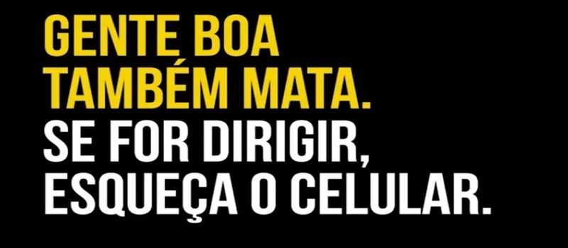 “GENTE BOA TAMBÉM MATA”: Campanha de trânsito do Governo Federal gera polêmica na internet
