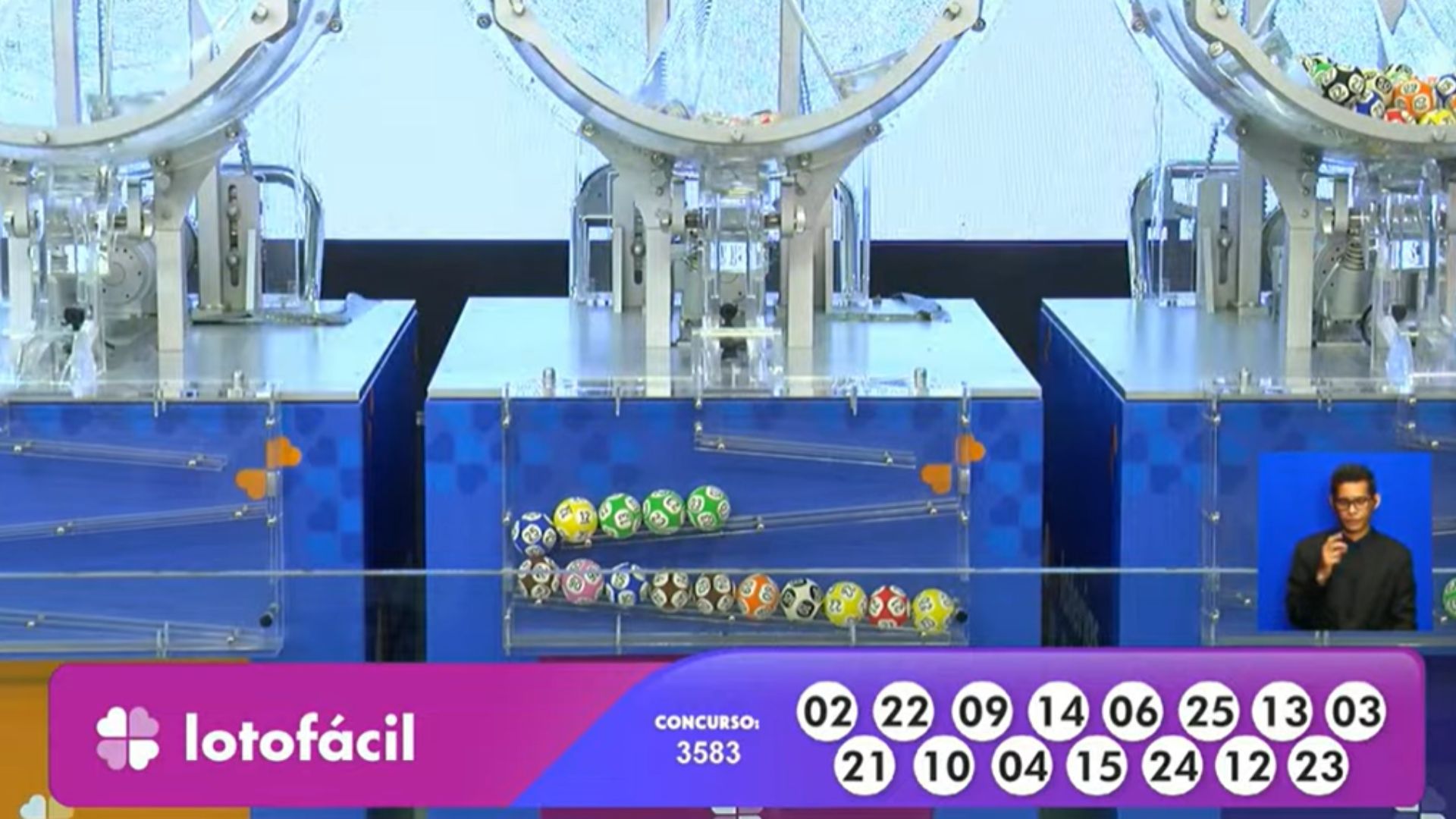 Lotof&aacute;cil 3583, 9 de janeiro | Reprodu&ccedil;&atilde;o/YouTube (@canalcaixa)