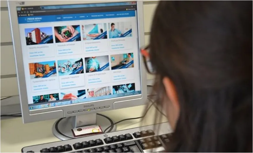 Curso online de graça e com certificados são oferecidos pelo Senai