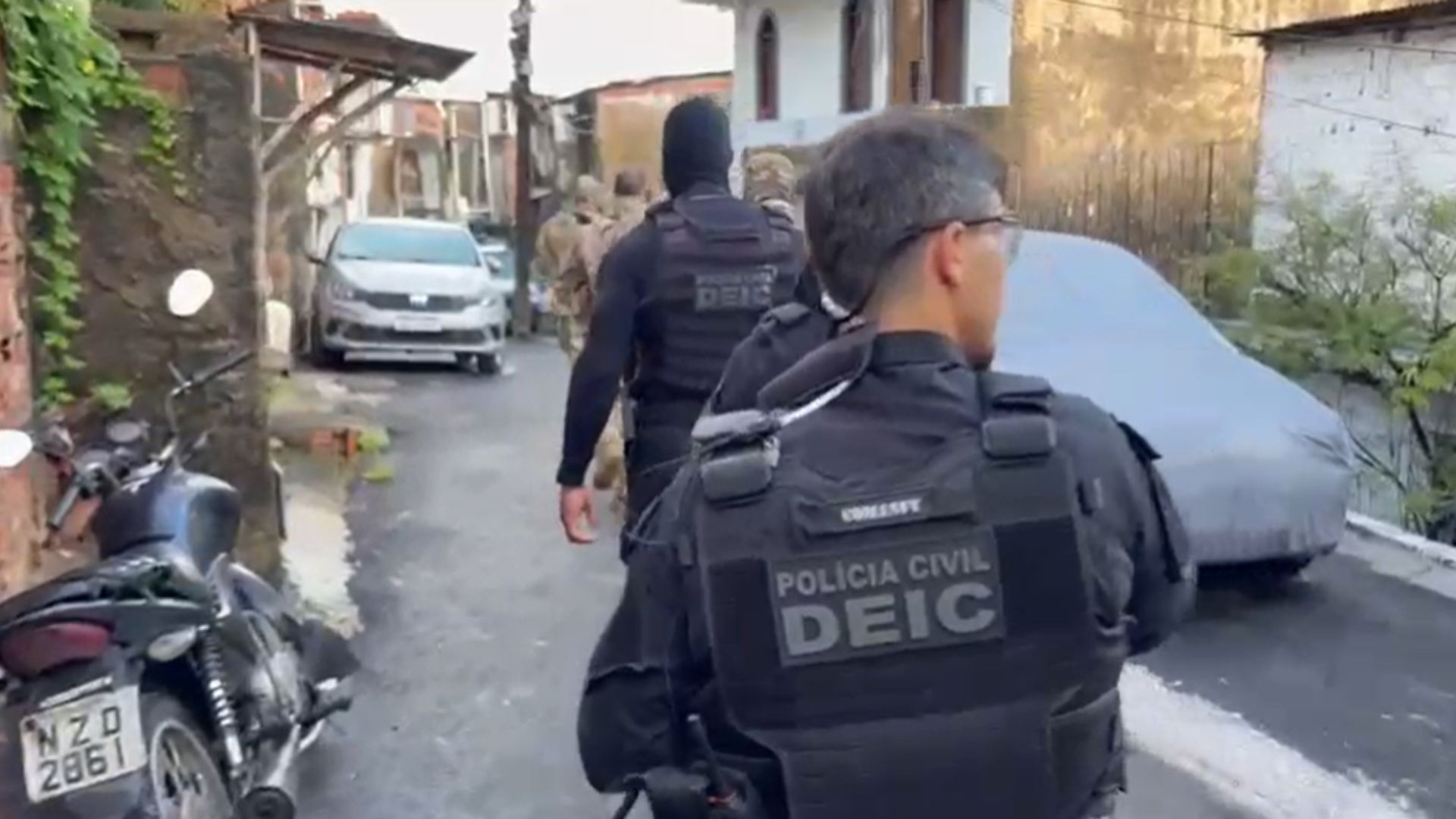 Opera&ccedil;&atilde;o contra organiza&ccedil;&atilde;o criminosa suspeita de furtos a joalherias. Foto: Ascom PC