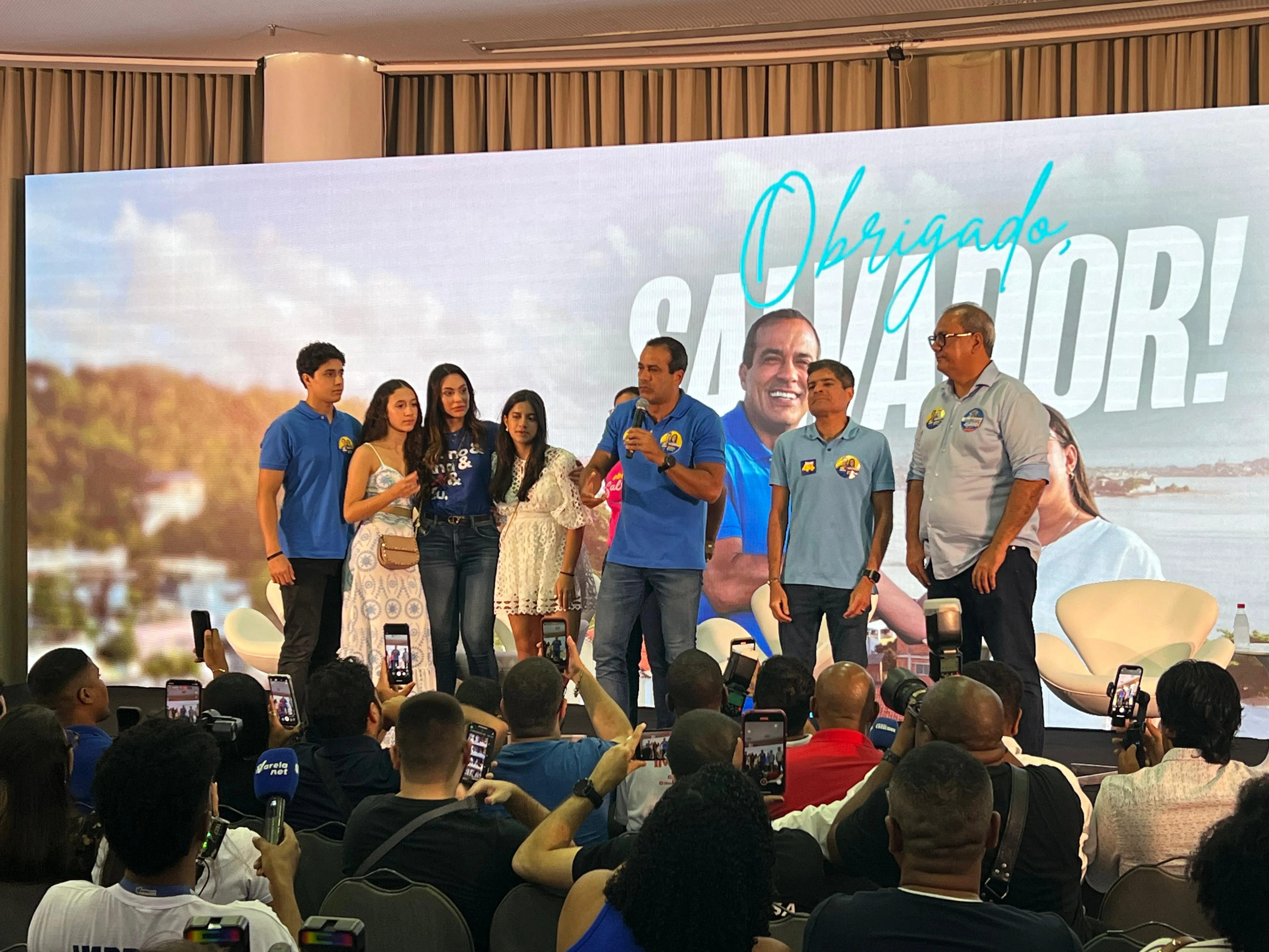 Com maior votação da história de Salvador, Bruno Reis comemora: 'A gente lutou muito'