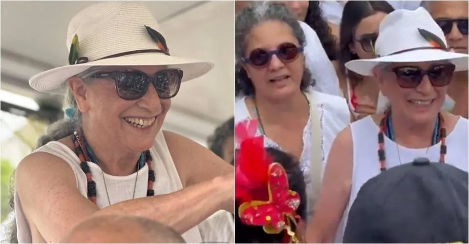 Maria Bethânia participa da Festa da Purificação, em Santo Amaro