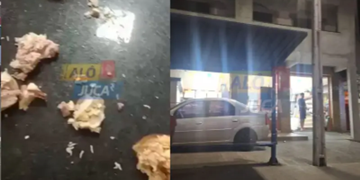 Foto: Mulher encontra larvas em padaria de Salvador 