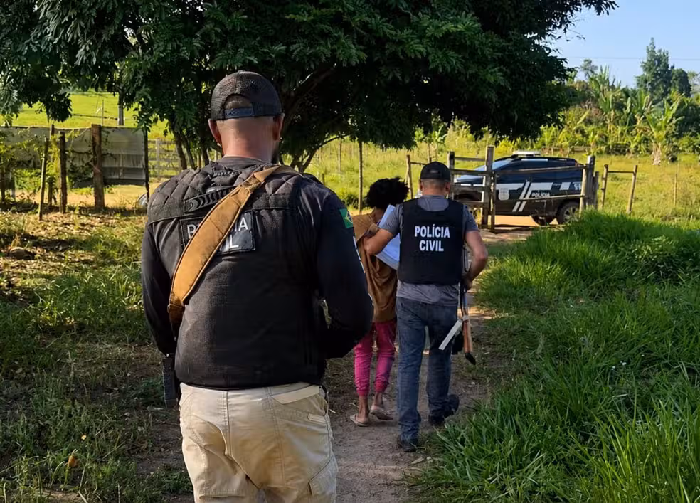 Suspeito De Manter a Mulher Em Carcere Foi Preso Em Gongogi / Foto: Policia Civil