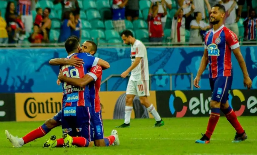 Copa do Brasil: Bahia vence, mais uma vez, o São Paulo e garante vaga nas quartas de final