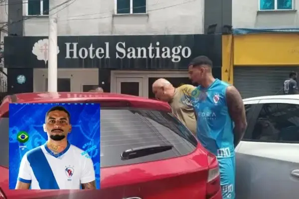 Jogador de futebol é preso em flagrante por estupro em Salvador