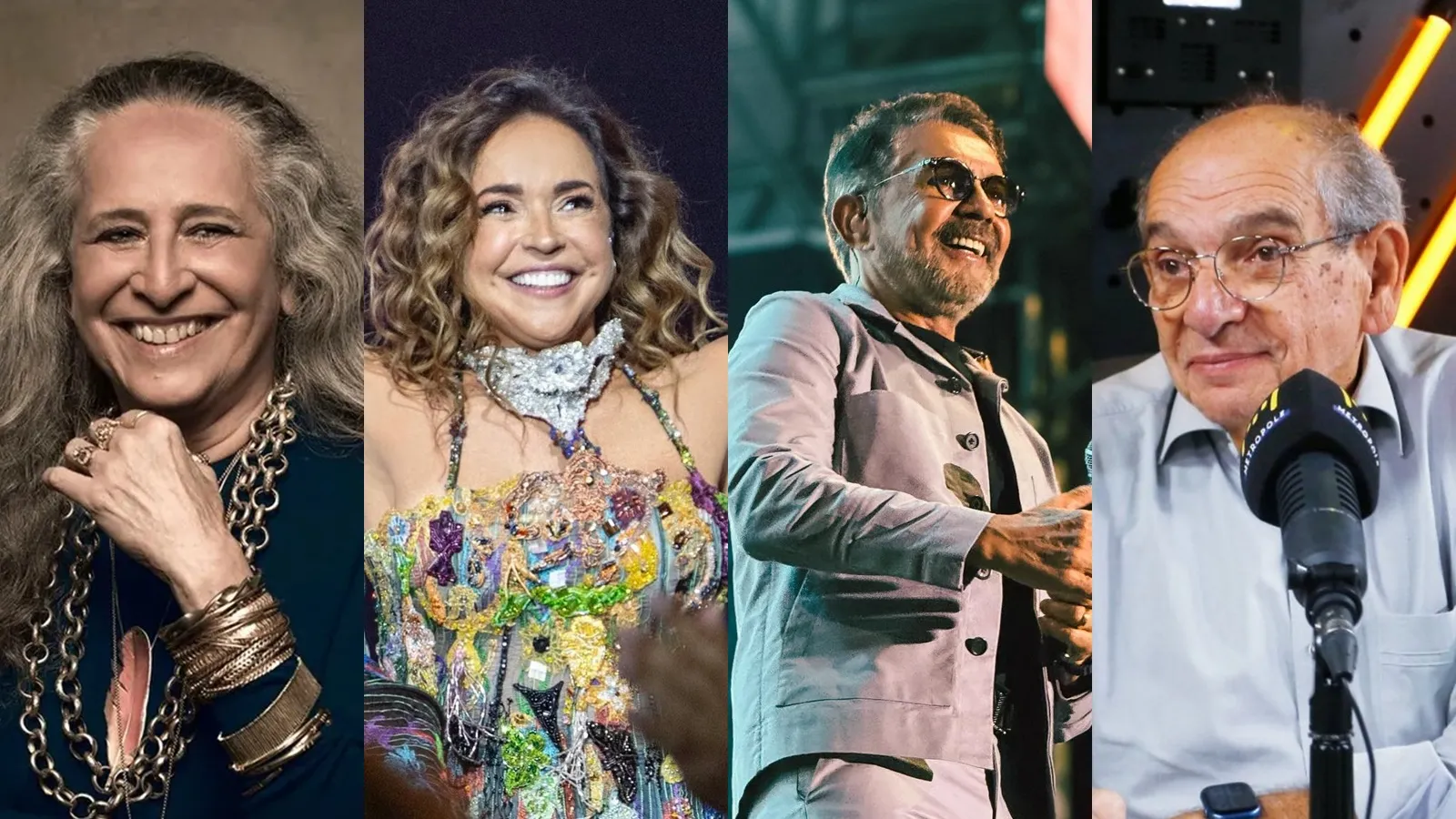 De Bethânia a Daniela: governo concede Medalha 2 de Julho a personalidades