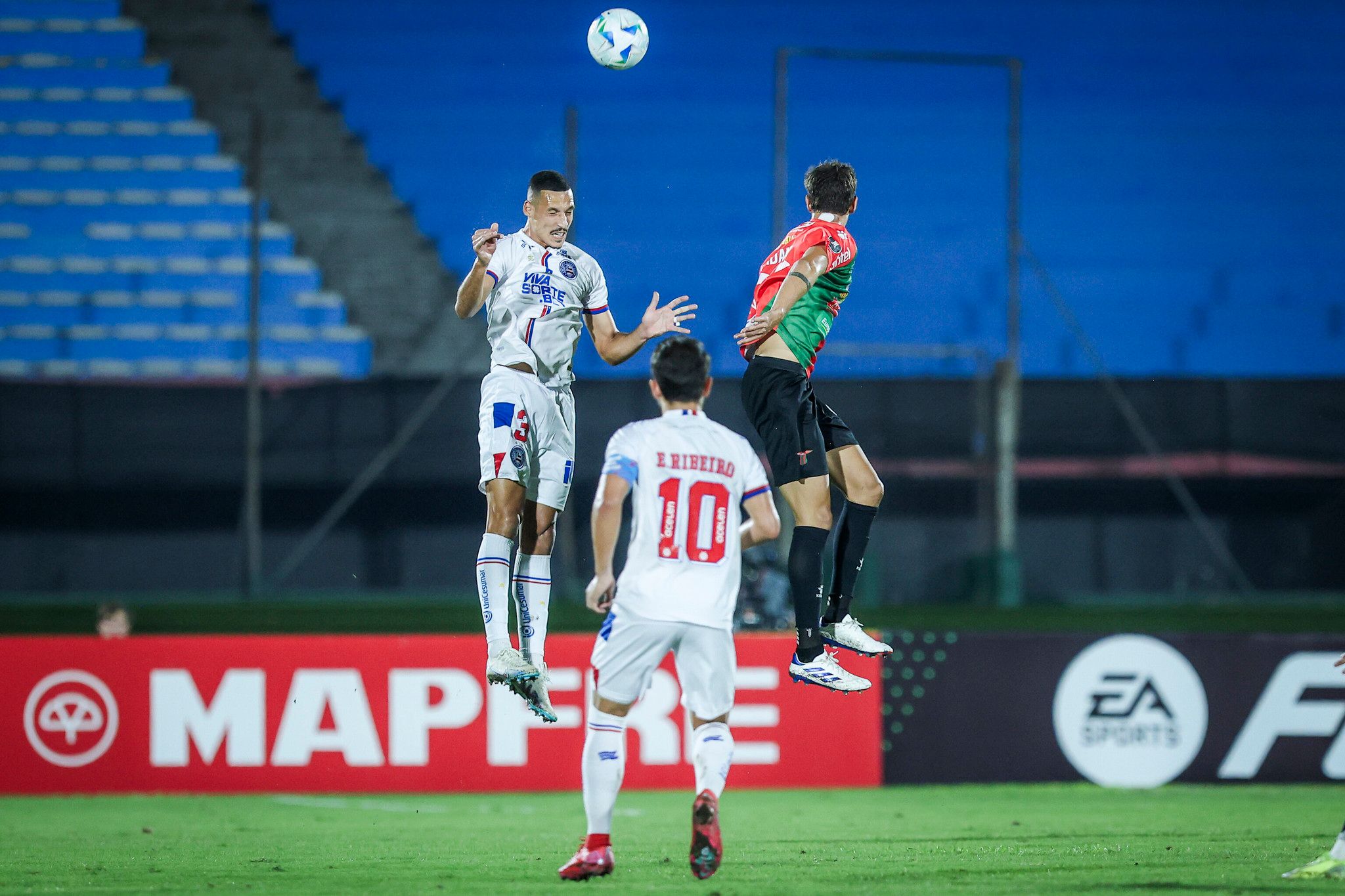 Bahia joga mal e empata com o Boston. Foto: Divulgação/Bahia